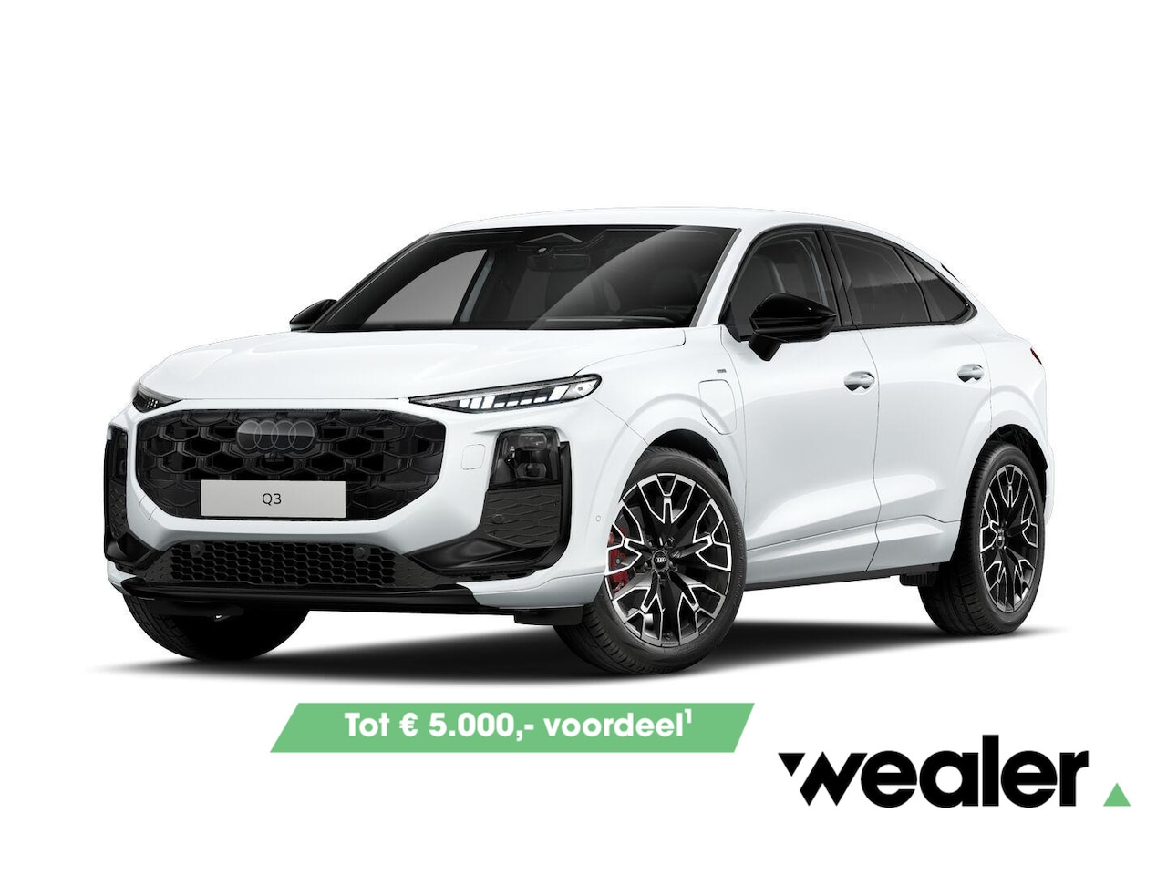Audi Q3 Sportback - S edition e-hybrid 272 PK Sportback | Audi Sport velgen 20" | Sonos Premium Sound System | - AutoWereld.nl