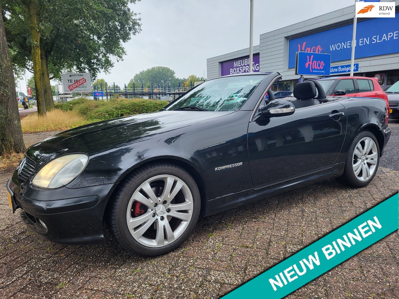 Mercedes-Benz SLK-klasse - 200 K. Airco,cr.control,stoelverwarming - AutoWereld.nl