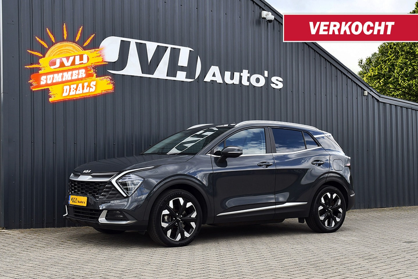 Kia Sportage - 1.6 T-GDi PHEV Plug-In 265pk AWD Sport 07-2023 | BTW | 1/2Leder | Virtual CP | Keyless - AutoWereld.nl