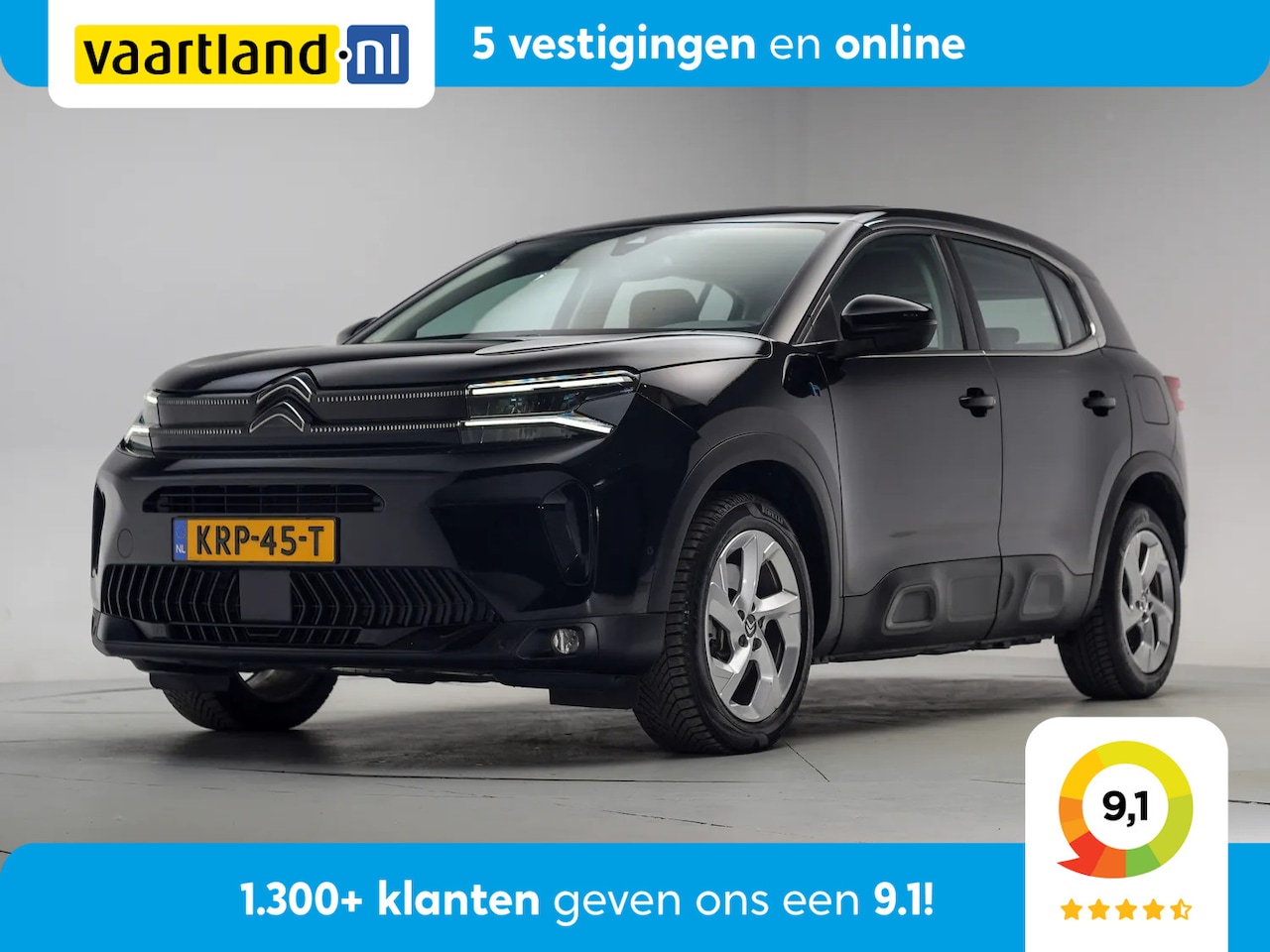 Citroën C5 Aircross - 1.6 Plug-in Hybrid 225pk Feel Aut [ Navi Camera Climate ] - AutoWereld.nl