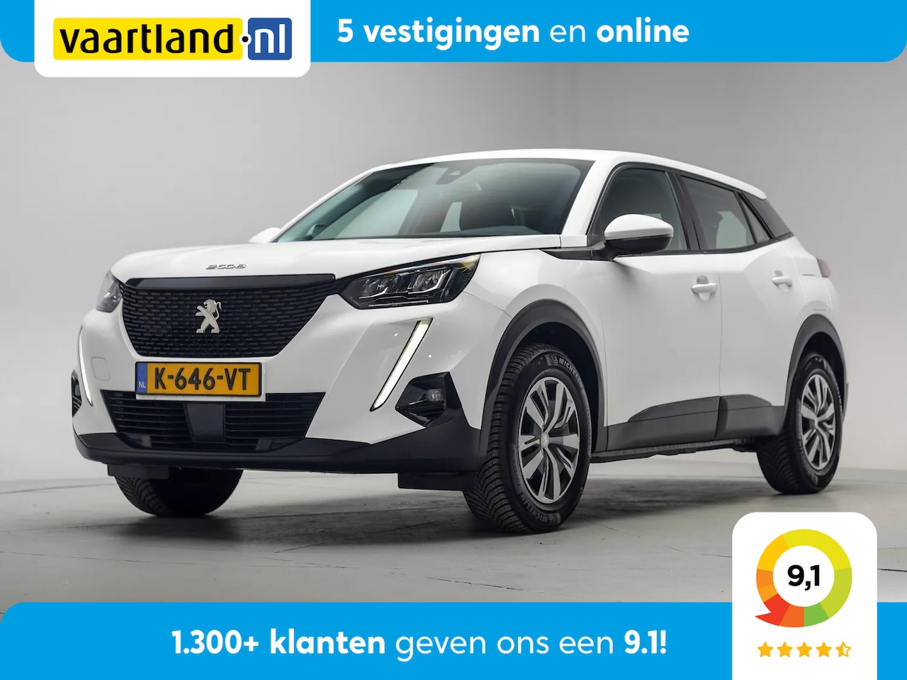 Peugeot 2008 - 1.2 PureTech Active Pack [ Navigatie Apple /Android Climate PDC ] - AutoWereld.nl