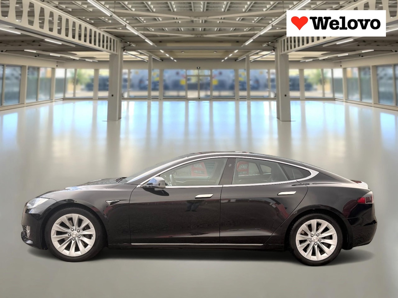 Tesla Model S - 75D Base Enhanced Autopilot Luchtvering Panorama garantie/ rijklaar - AutoWereld.nl