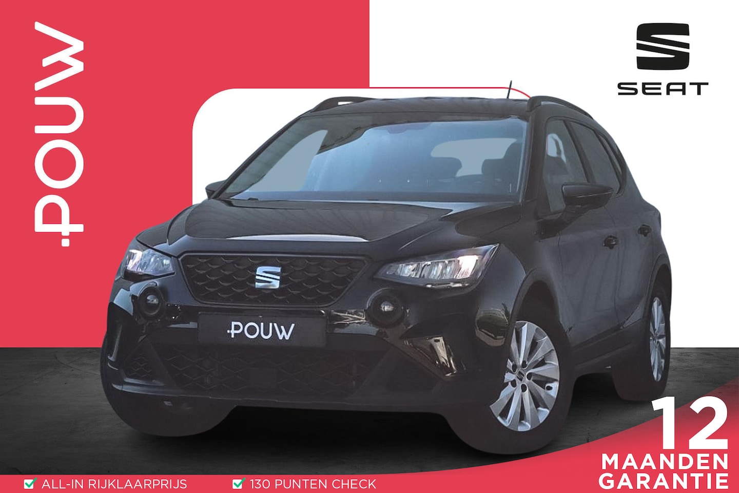 SEAT Arona - 1.0 TSI 95pk Style Business Intense | Cruise Control | LED Koplampen | PDC Achter | Apple - AutoWereld.nl