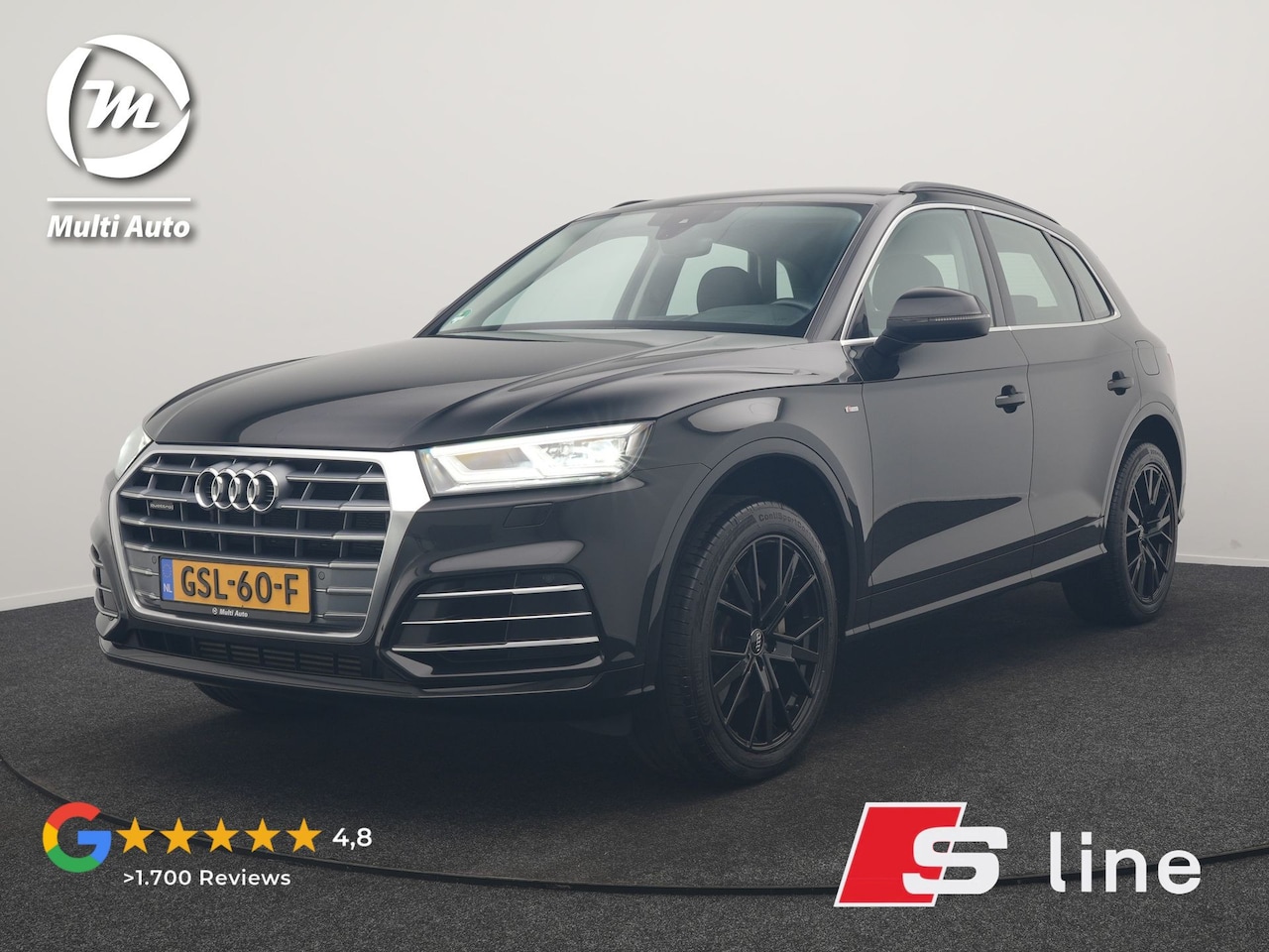 Audi Q5 - 50 TFSI e Quattro S Line PHEV 300pk | Trekhaak af Fabriek | Head Up | Camera | Voorstoelen - AutoWereld.nl