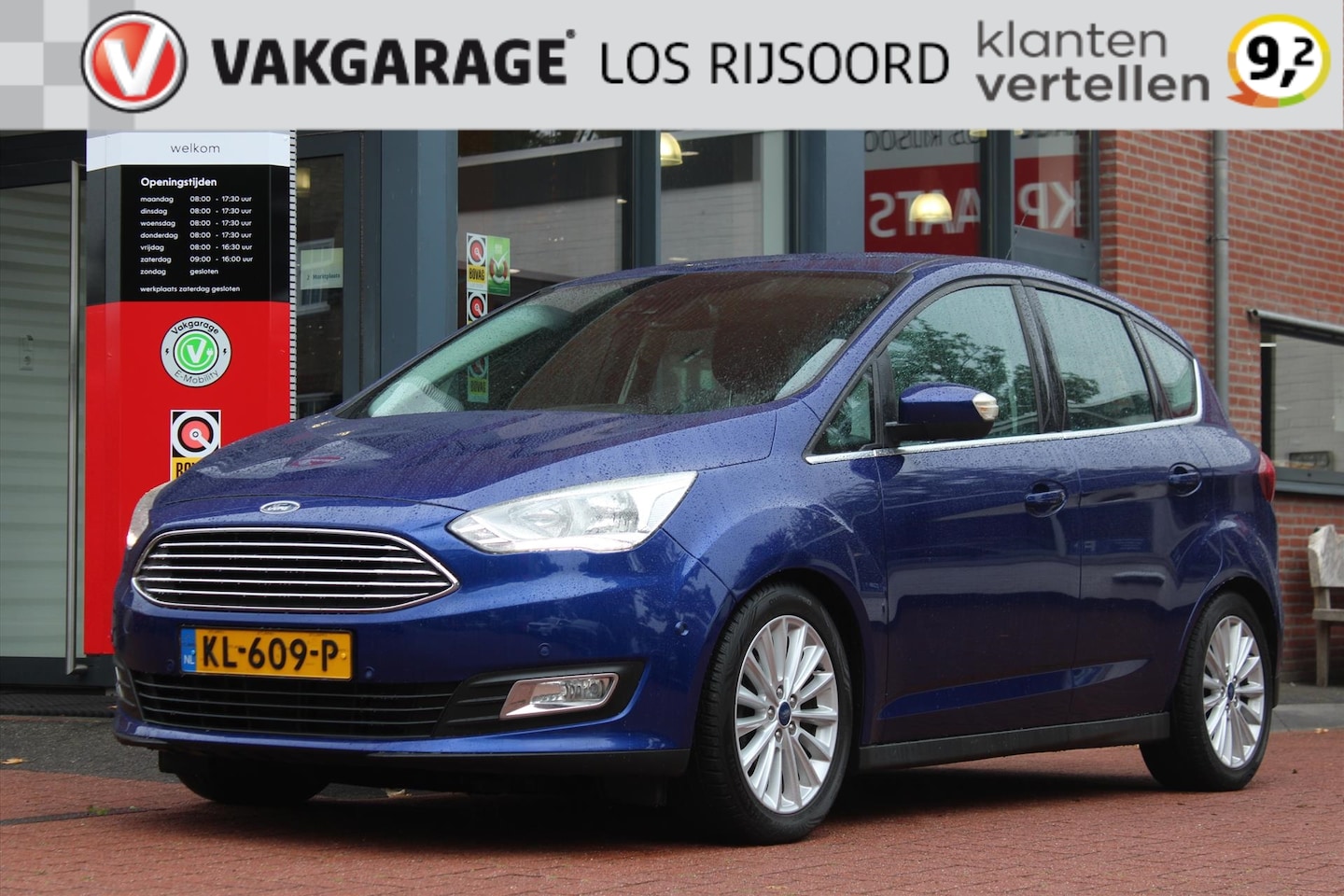 Ford C-Max - 1.0 EcoBoost *Titanium* | Trekhaak | Cruise & Climate Control | Navigatie | Bluetooth | Or - AutoWereld.nl