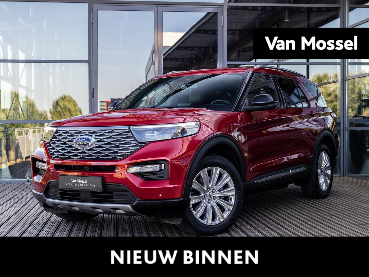 Ford Explorer - 3.0 V6 ECOBOOST | PHEV | PLATINUM | 7-ZITTER | PANORAMA/SCHUIF-KANTELDAK | B&O | ADAPTIVE - AutoWereld.nl