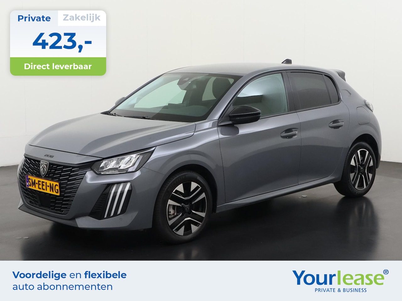 Peugeot 208 - 1.2 Hybrid 110 e-DCS6 Allure | All-in 423,- Private Lease | Direct uit voorraad - AutoWereld.nl