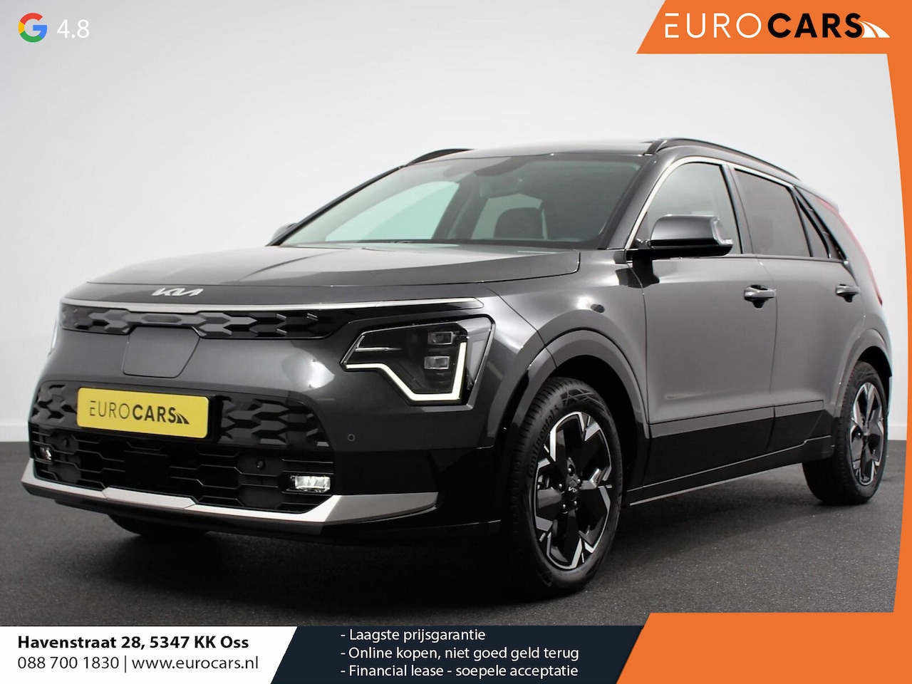 Kia Niro EV - DynamicPlusLine 64.8 kWh Nieuw Model!  Navigatie Half Leder Schuif-kantel dak Electrisch b - AutoWereld.nl