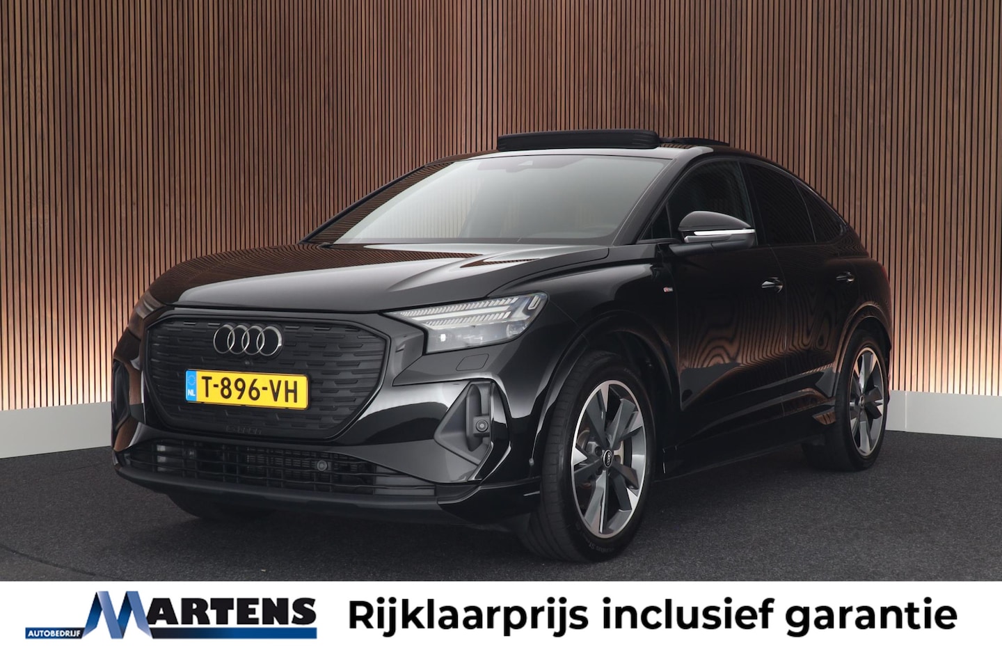 Audi Q4 Sportback e-tron - 40 S edition 77 kWh Memory Panoramadak Trekhaak Camera Stoelverwarming - AutoWereld.nl