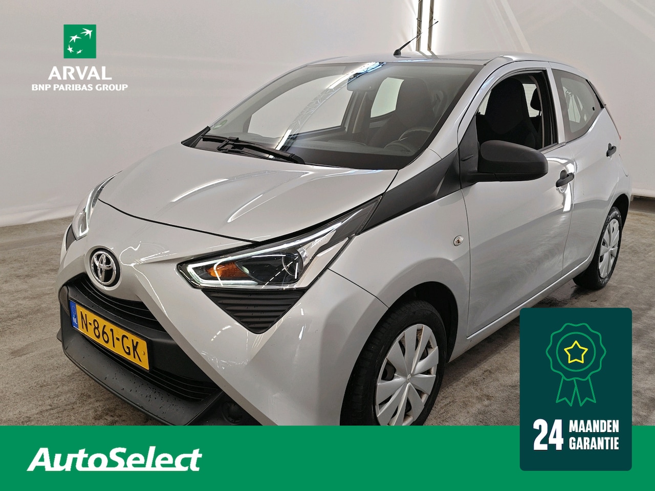 Toyota Aygo - 1.0 VVT-i 72pk x-fun | Airconditioning | Bluetooth Carkit en muziek streamen | 5 Deurs | E - AutoWereld.nl