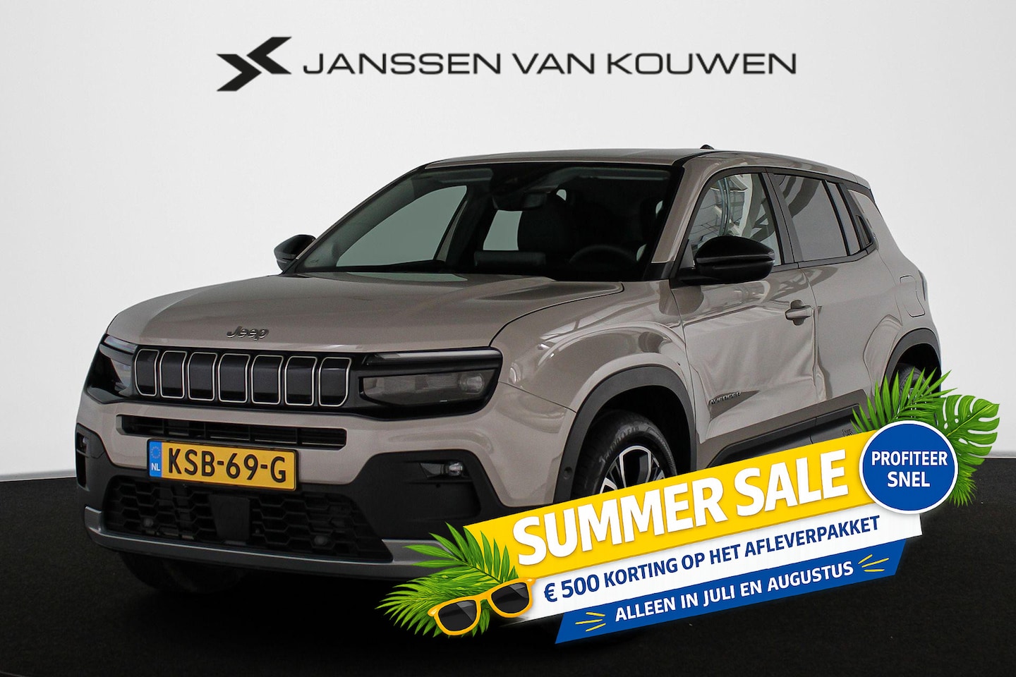 Jeep Avenger - Summit 54 kWh Adaptieve Cruise Control Apple CarPlay - AutoWereld.nl