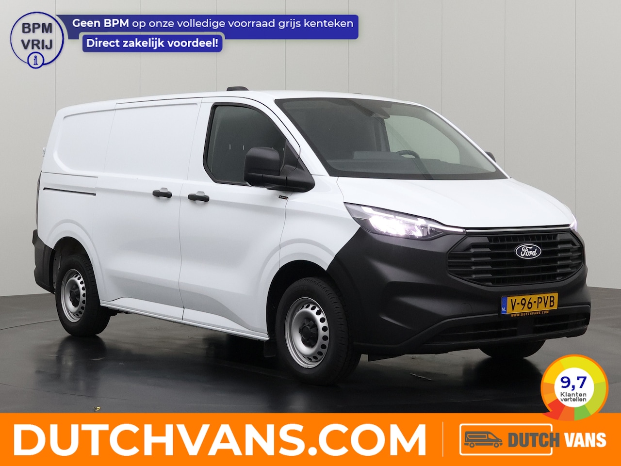 Ford Transit Custom - 2.0TDCi 136PK Business | Digital Cockpit | Multimedia | Airco | Cruise | 3-Zits | Betimmer - AutoWereld.nl