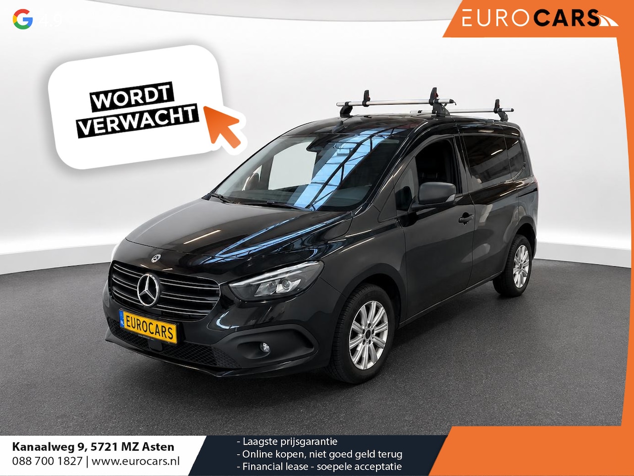 Mercedes-Benz Citan - 112 CDI Pro Trekhaak Apple CarPlay Android Auto Achteruitrijcamera Parkeerhulp achter Crui - AutoWereld.nl