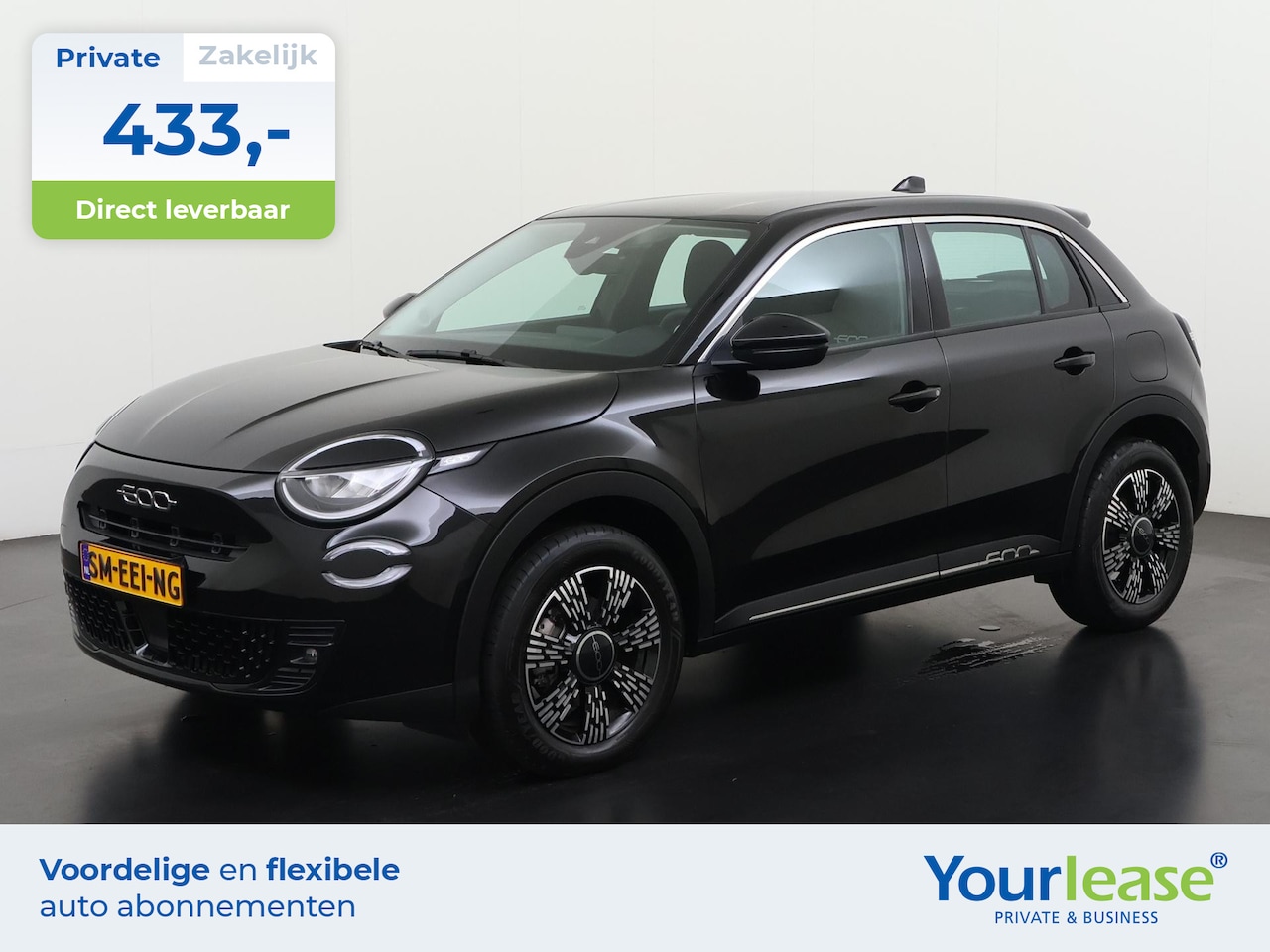 Fiat 600 - 1.2 Hybrid | All-in 433,- Private Lease | Direct uit voorraad - AutoWereld.nl