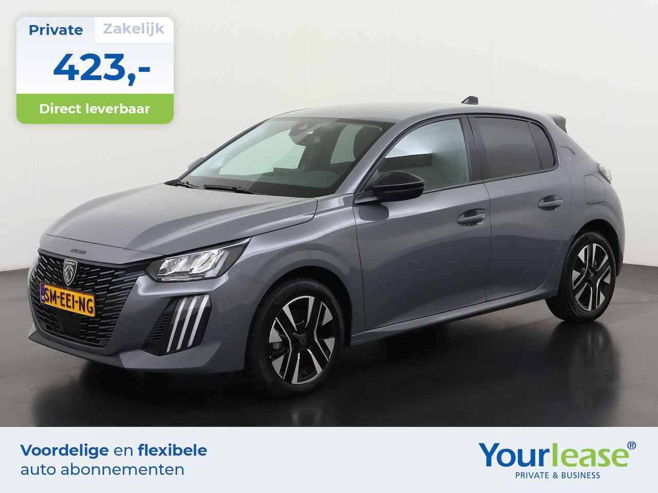 Peugeot 208 - 1.2 Hybrid 110 e-DCS6 Allure | All-in 423,- Private Lease | Direct uit voorraad - AutoWereld.nl