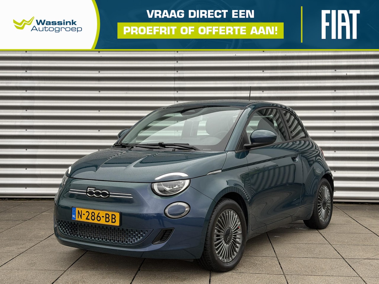 Fiat 500 - Passion 42 kWh SOH 93,9% | Airco | Cruise Control | 16 Inch Velgen - AutoWereld.nl