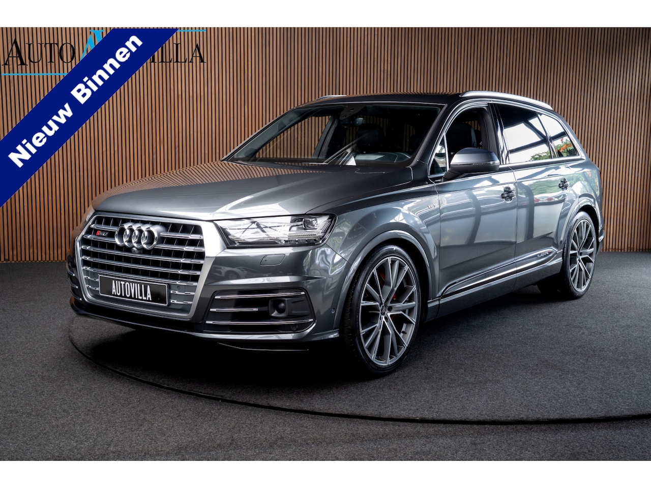 Audi Q7 SQ7 - 4.0 TDI quattro Pro Line + 7p Bang&Olufson Nachtzicht Panorama 360 Camera Full Options - AutoWereld.nl