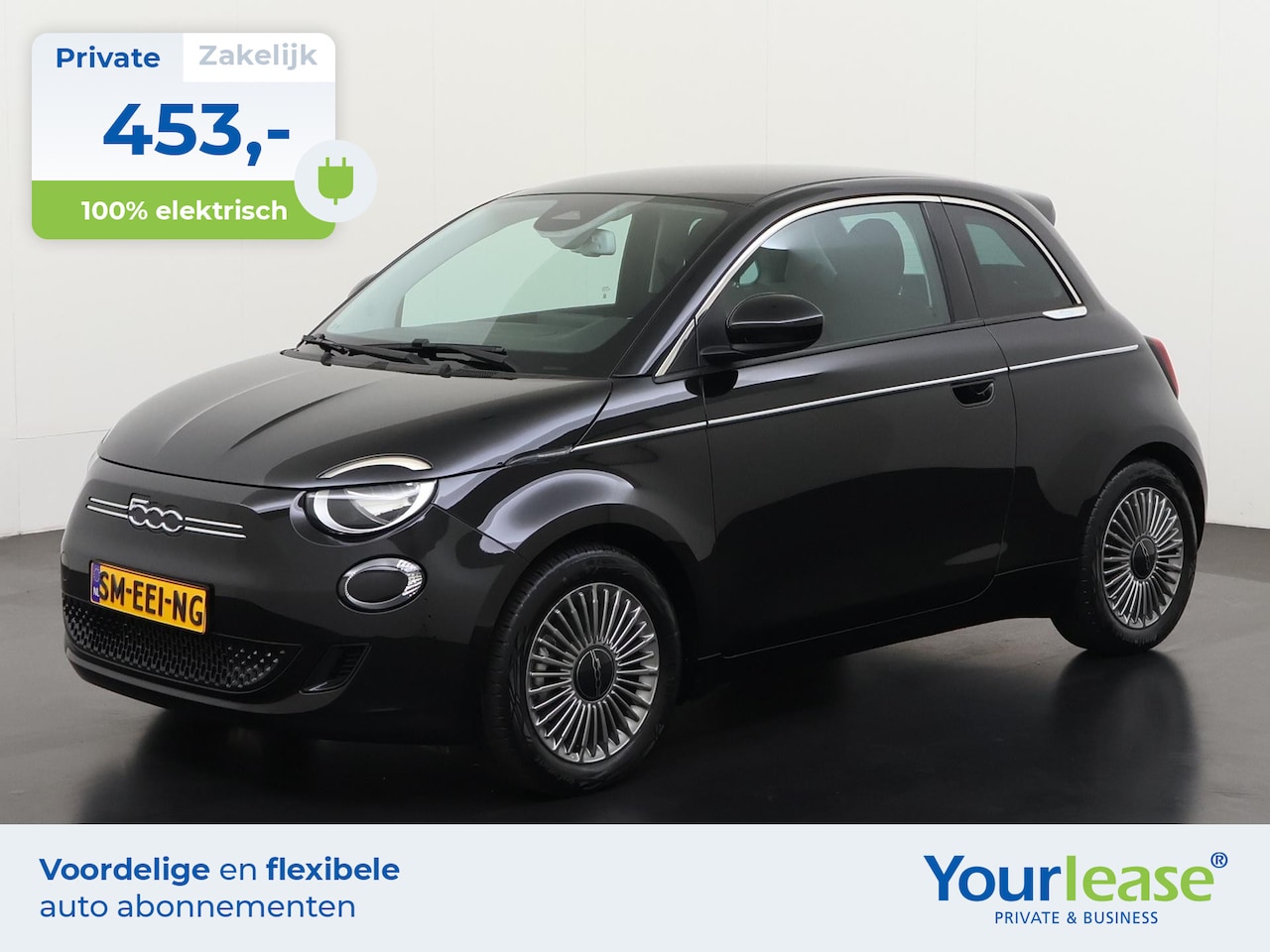 Fiat 500e - Icon 42 kWh | All-in 453,- Private Lease | Direct uit voorraad - AutoWereld.nl