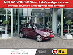 Fiat 500 C - 1.0 Hybrid Lounge Navi / Cruise / Airco / Apple-Android / LM-Velgen