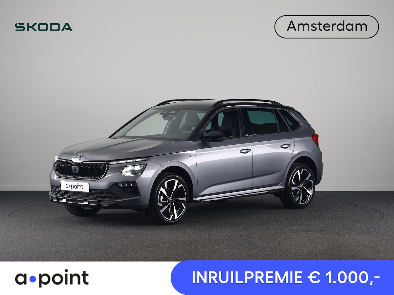 Skoda Kamiq - 1.0 TSI Monte Carlo 115 pk 7 versn. DSG | Travel Assist Plus | Navigatie Pakket | Velgen: - AutoWereld.nl