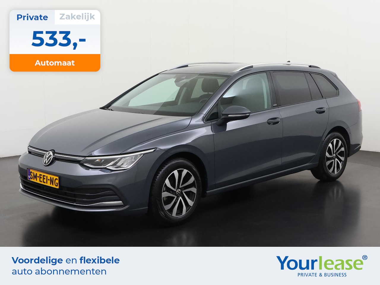 Volkswagen Golf Variant - 1.0 eTSI Active DSG | All-in 533,- Private Lease | Direct uit voorraad - AutoWereld.nl
