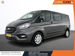 Ford Transit Custom - 300 2.0 TDCI Automaat L2H1 Trend Dubbele Cabine Airco Navigatie Cruisecontrol Camera PDCVA