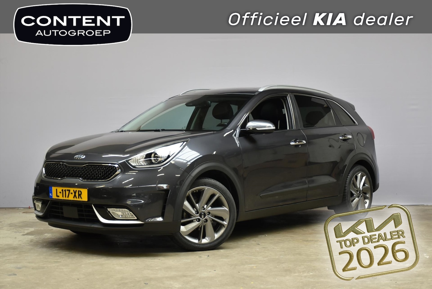 Kia Niro - 1.6 GDi Hybrid ExecutiveLine |Leder |JBL |Trekhaak - AutoWereld.nl