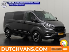 Ford Transit Custom - 2.0TDCI L170PK Automaat Lang Limited Dubbele Cabine | 6-Persoons | Navigatie | Camera | 2x