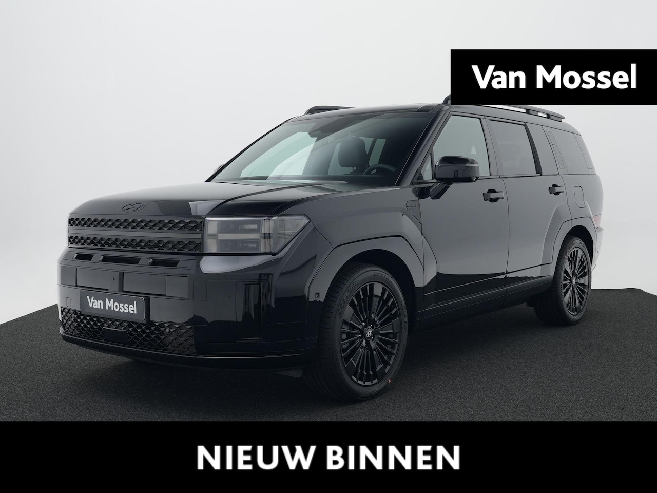 Hyundai Santa Fe - 1.6 T-GDI PHEV Black Line 4WD 7p | Nappa Lederen Bekleding | Stoelverwarming | Stoelverkoe - AutoWereld.nl