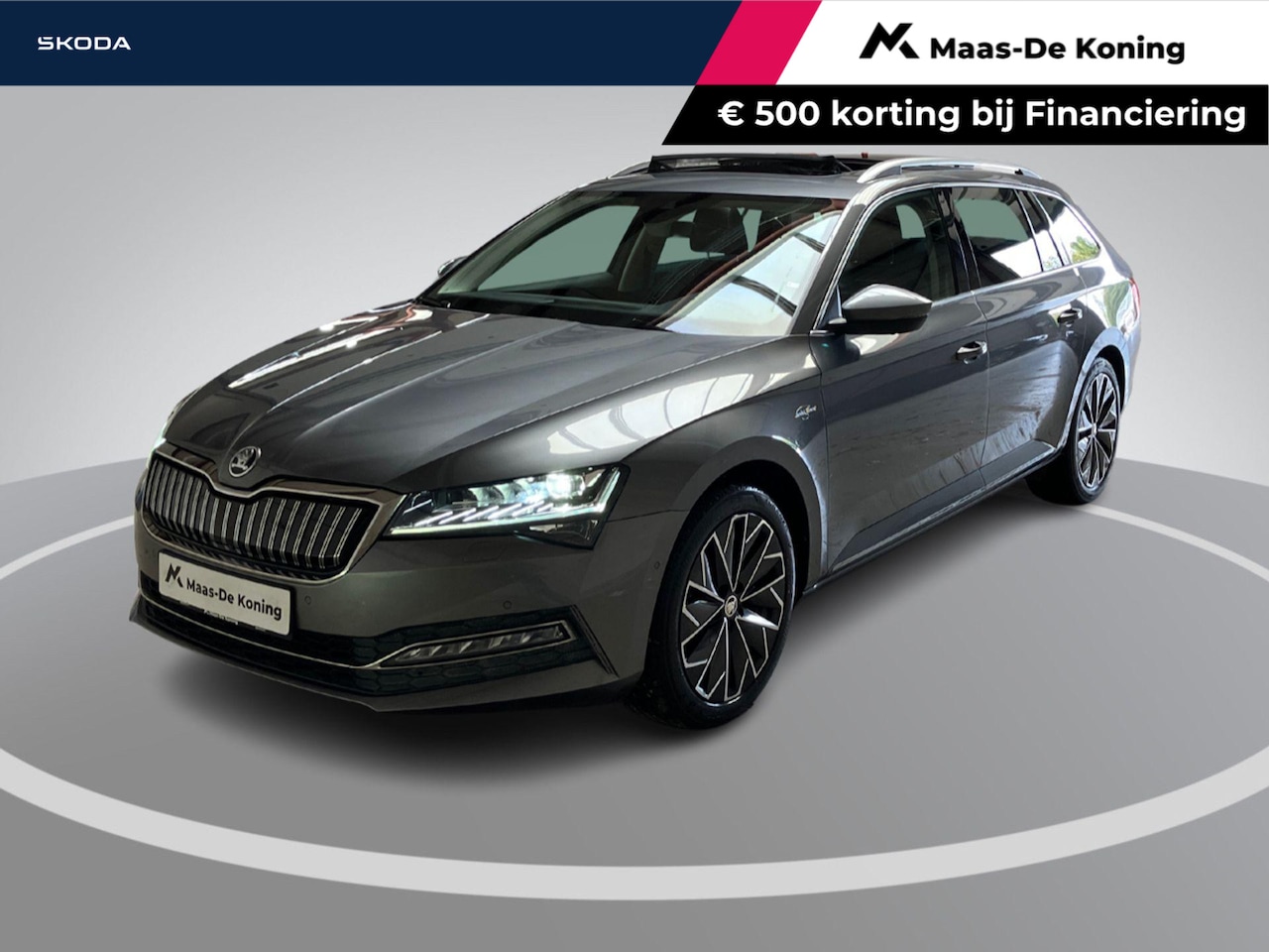 Skoda Superb - 1.4TSIiV 160kW/218PK Laurin & Klement · Panoramadak · Leder · Navigatie · 360gr Camera · A - AutoWereld.nl