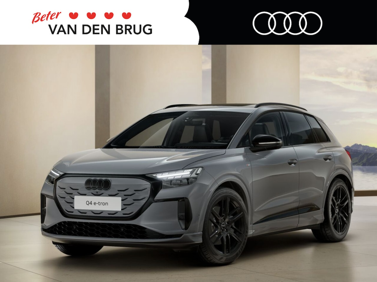 Audi Q4 e-tron - S edition 82 kWh 286 PK SUV | Panoramadak | Trekhaak | Tech plus pakket | Bijrijdersscherm - AutoWereld.nl