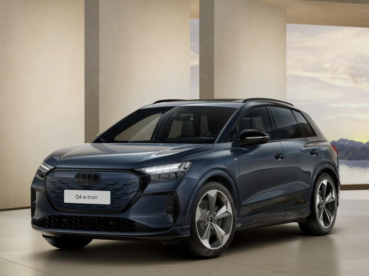 Audi Q4 e-tron - S edition 82 kWh 286 PK SUV | panoramadak | Trekhaak | Optiek zwart | - AutoWereld.nl