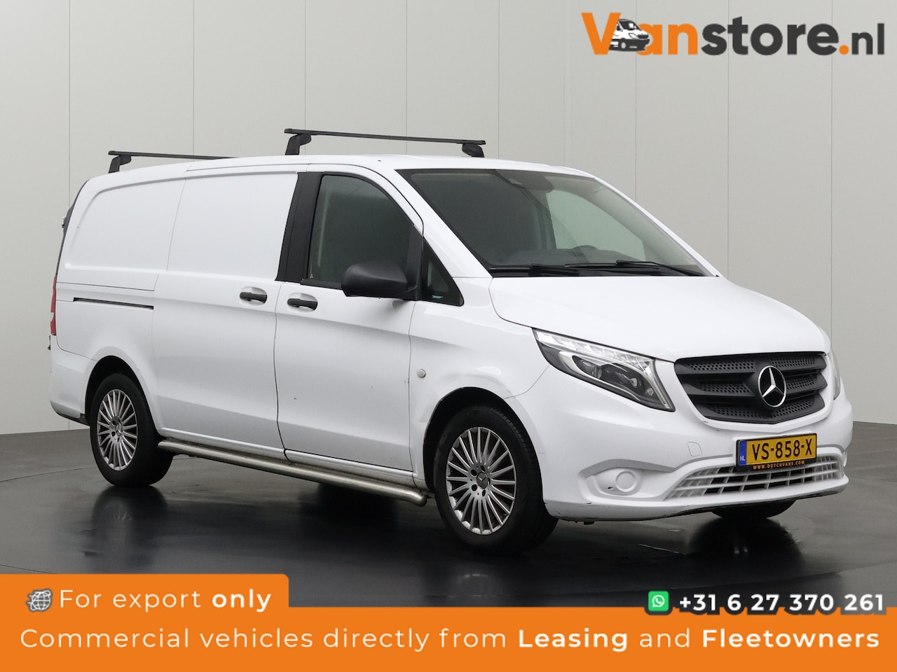 Mercedes-Benz Vito - 111CDI Lang | Achterdeuren | Led | Trekhaak | Airco | Cruise - AutoWereld.nl