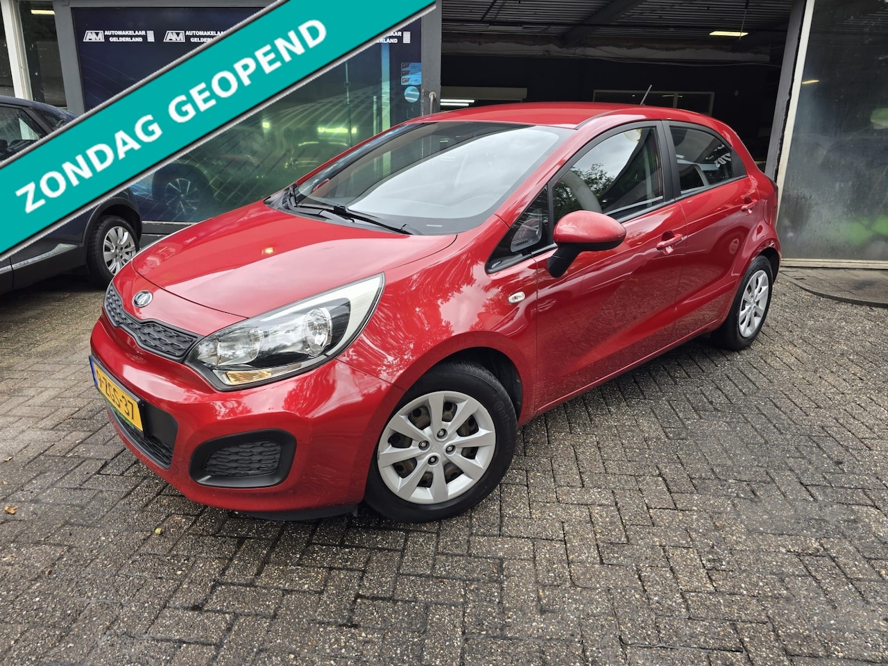 Kia Rio - 1.2 CVVT ComfortLine | 1E EIGENAAR | 3/6 OF 12 MND GARANTIE | AIRCO | ELEC RAMEN | NW APK - AutoWereld.nl