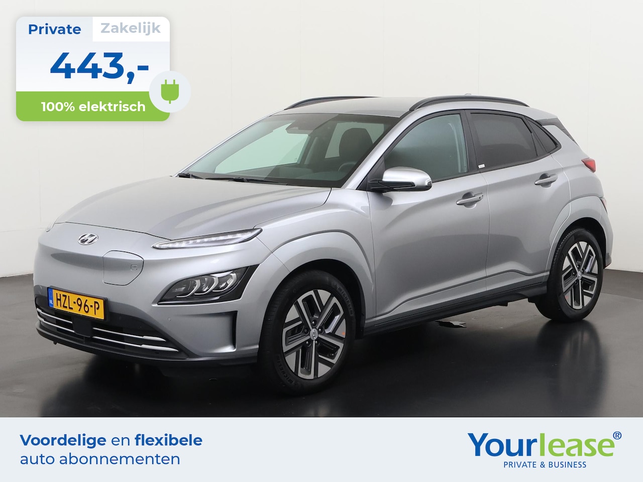 Hyundai Kona Electric - EV 64 kWh | All-in 443,- Private Lease | Direct uit voorraad - AutoWereld.nl
