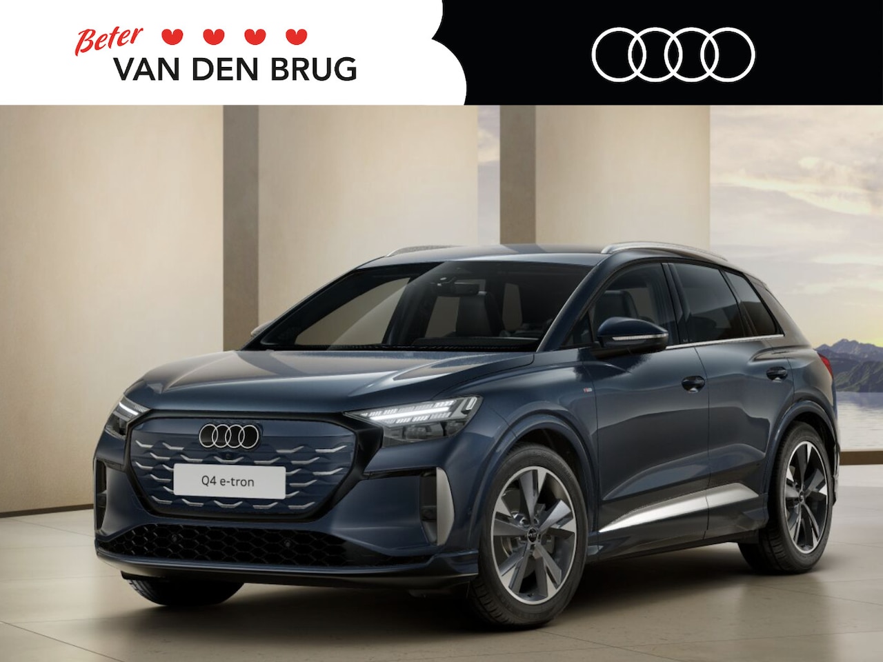 Audi Q4 e-tron - S edition 82 kWh 286 PK SUV | Tech plus pakket | Akoestisch glas | Trekhaak | - AutoWereld.nl
