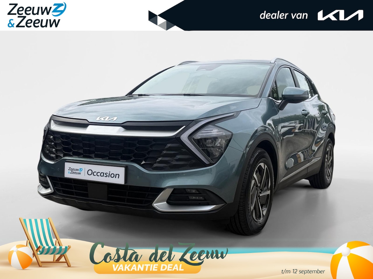 Kia Sportage - 1.6 T-GDi MHEV DynamicLine TREKHAAK| NAVI | CAM | LM | DAB | ACC | ECC - AutoWereld.nl