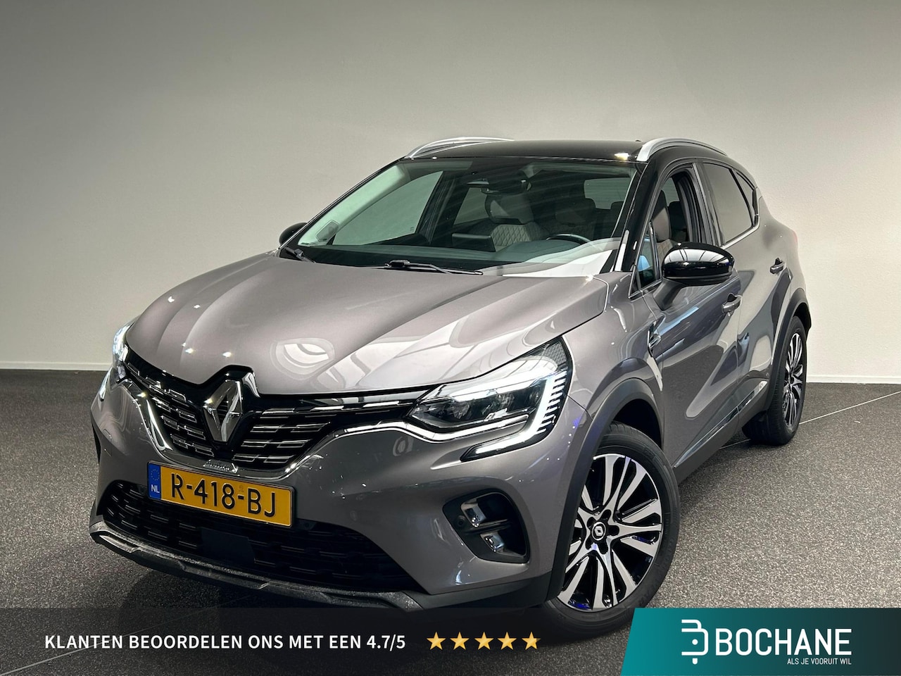 Renault Captur - 1.6 E-Tech Hybrid 145 Initiale Paris | Camera | Navigatie | Stoel & Stuurwiel verwarming | - AutoWereld.nl