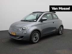 Fiat 500 C - RED 42 kWh | APPLE CARPLAY | ANDROID AUTO | STOELVERWARMING | PARKEERSENSOREN ACHTER | KEY