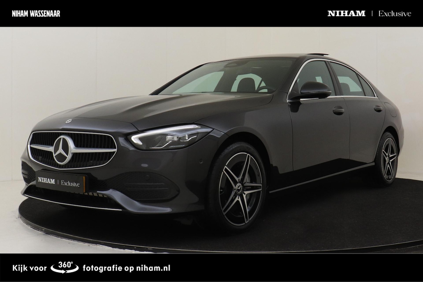 Mercedes-Benz C-klasse - 300 E BUSINESS LINE LUXURY -PANO.DAK|BURMESTER|ADAP.CRUISE|LEDER|CAMERA|STOELVERW.|CARPLAY - AutoWereld.nl