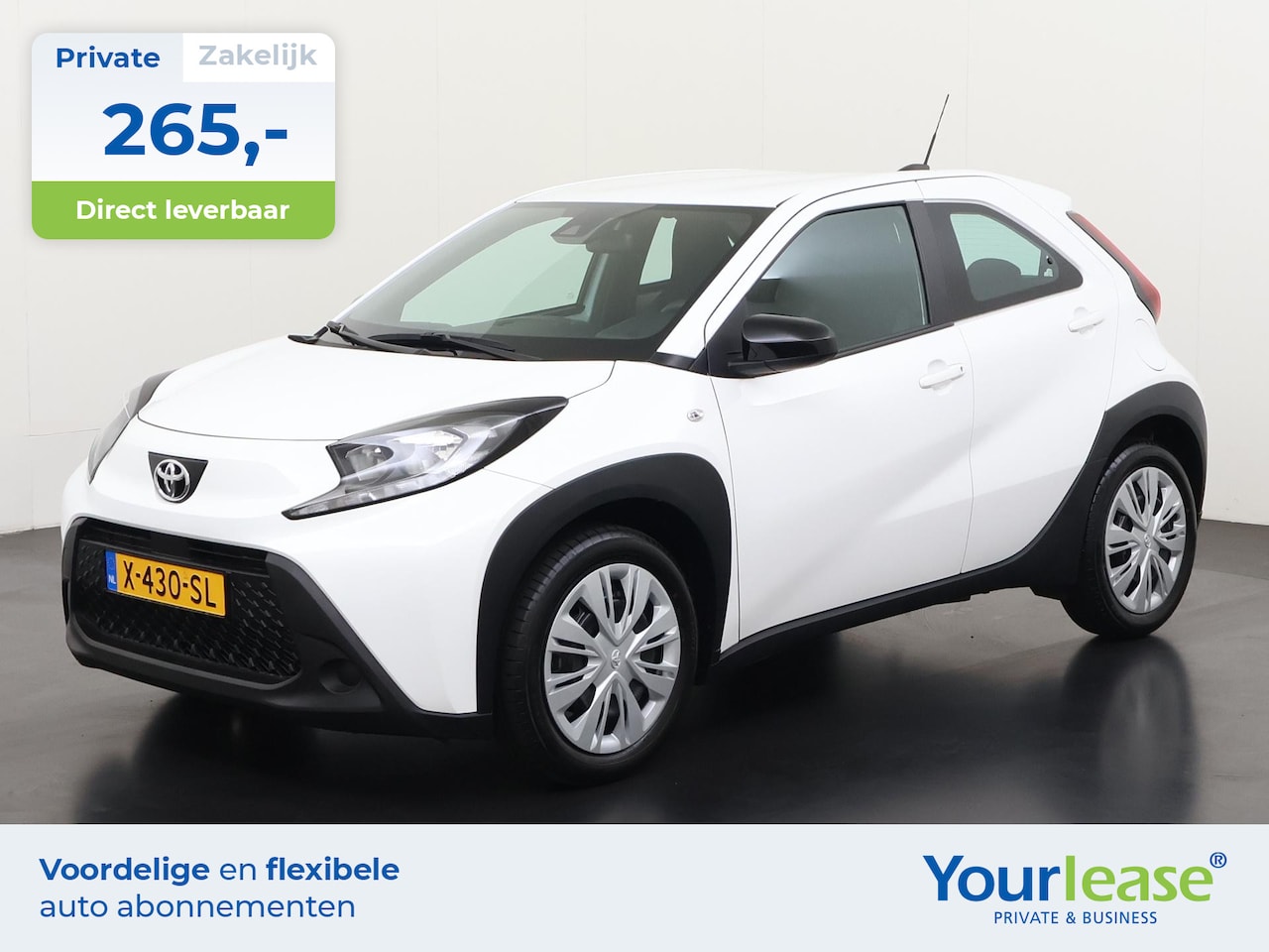 Toyota Aygo X - 1.0 VVT-i MT Play | All-in 265,- Private Lease | Direct uit voorraad - AutoWereld.nl