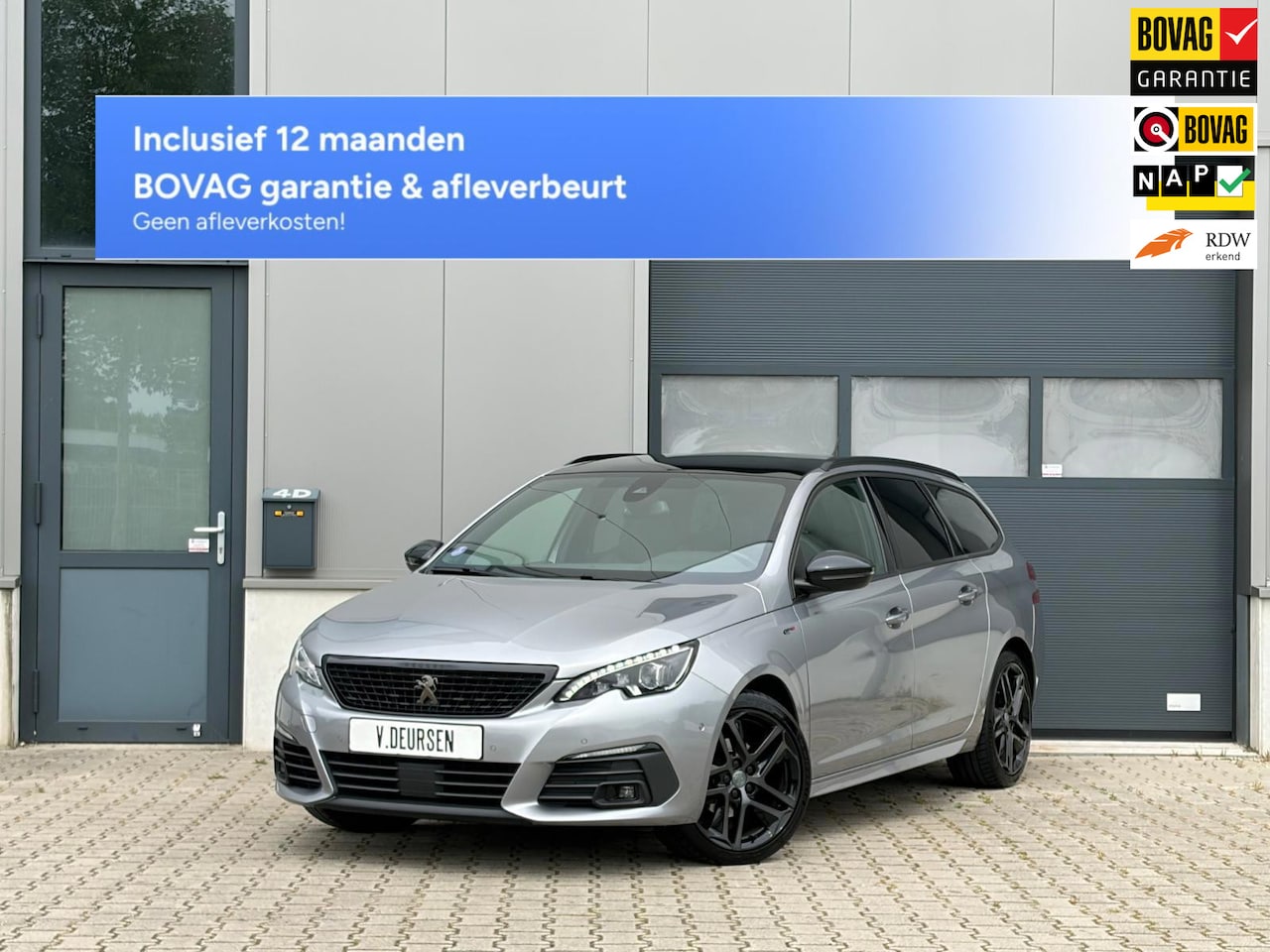 Peugeot 308 SW - 1.2 PureTech GT BLACK PACK|AUTOMAAT|LEER|STOELVERWARMING| - AutoWereld.nl