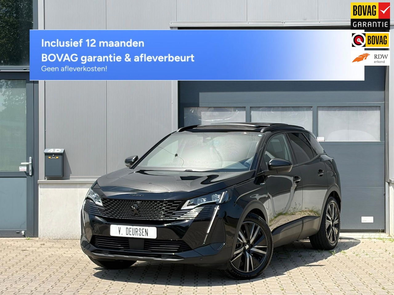 Peugeot 3008 - 1.6 HYbrid 225 GT|BLACK PACK|PANOROMADAK|FOCAL|ALACANTARA|STOELVERWARMING| - AutoWereld.nl