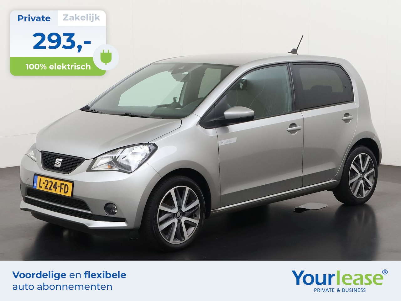 SEAT Mii Electric - electric Plus | All-in 293,- Private Lease | Direct uit voorraad - AutoWereld.nl
