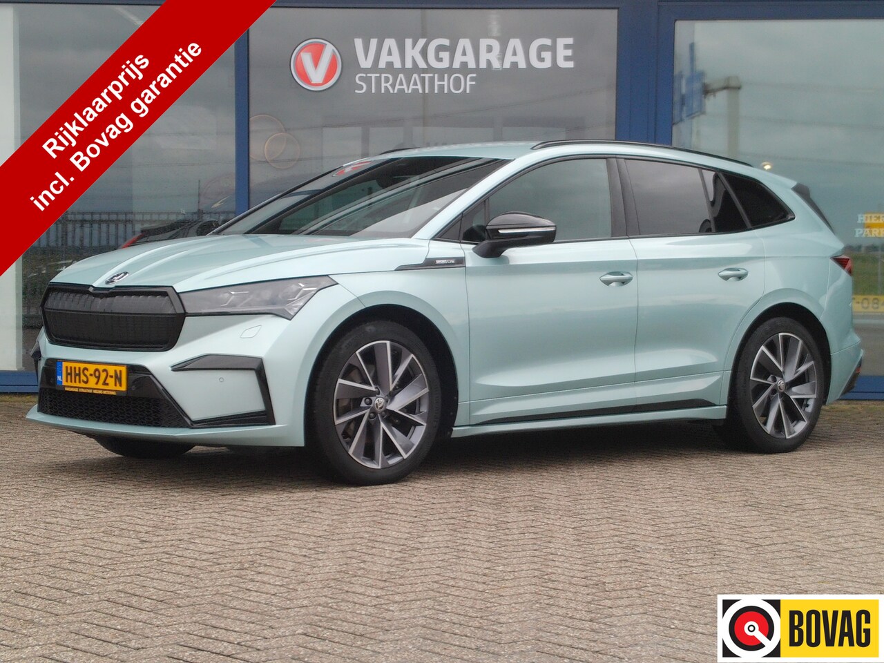 Skoda Enyaq iV - 80 Sportline 80 Sportline, SOH 95.3 % / Carplay + Android Auto / Camera + Sensoren / Stoel + stuurverwa - AutoWereld.nl