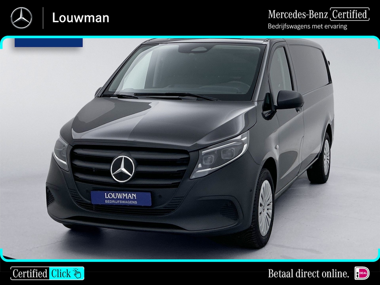 Mercedes-Benz Vito - 116 L2 Pro Trekhaak Led Camera met sensoren Betimmering Cruise Control - AutoWereld.nl