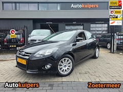 Ford Focus - 1.6 EcoBoost Titanium | Slechts 58.981 km | Met o.a. bruin lederen bekleding, navigatie, b