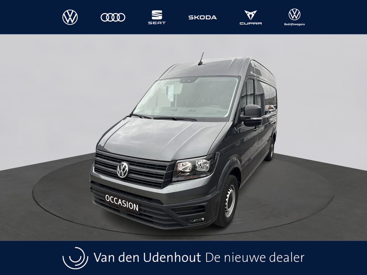 Volkswagen Crafter - L3H3 2.0 TDI 140pk 3.5T Automaat Highline / Parkeersensoren / Geveerde stoel / Voorruitver - AutoWereld.nl