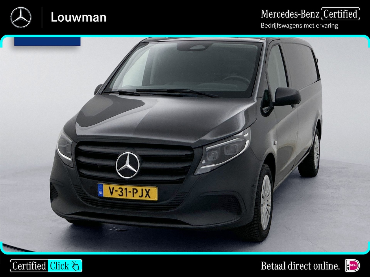 Mercedes-Benz Vito - 116 CDI L2 Pro Multibeam Led Trekhaak Achteruitrijcamera met sonsoren Betimmering Cruise C - AutoWereld.nl