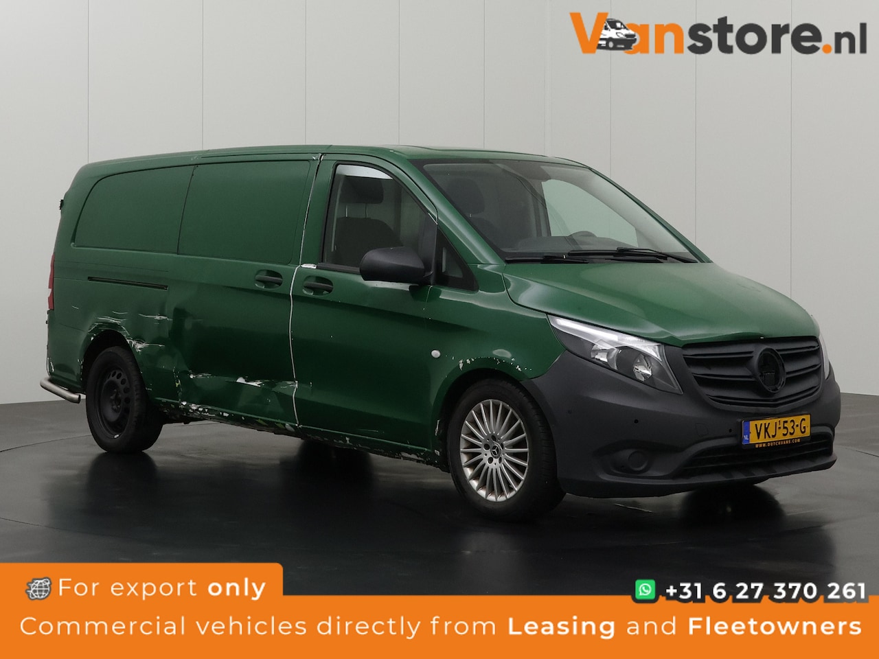 Mercedes-Benz eVito - eVito Extra Lang 90 kWh Koelauto | Koelwagen | Multimedia | Airco | Cruise | Camera - AutoWereld.nl